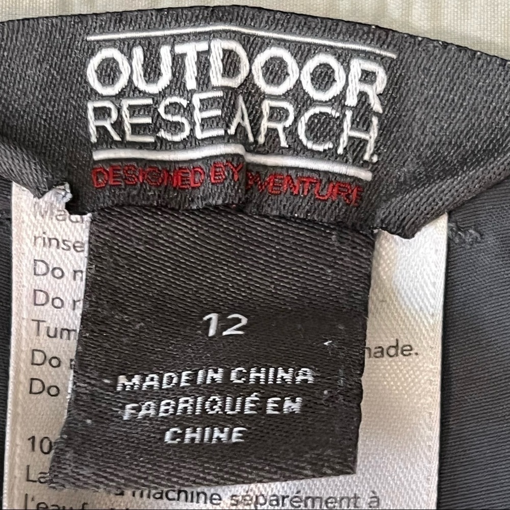 Outdoor Research Gray Convertible Outdoor Hiking Pants Women’s 12 - Picture 13 of 16